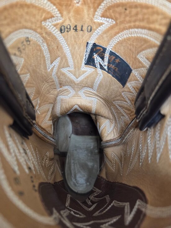 Vintage Tony Lama Elephant Boots, Mens Size 9.5D main image 5